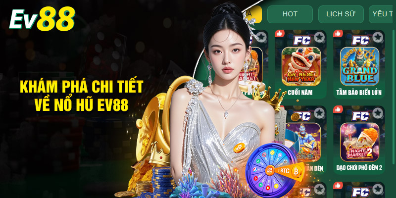 Khám Phá Chi Tiết Về Nổ Hũ EV88
